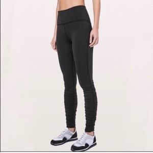 Lululemon Hi Rise Ready to Rulu Tight 28” Sz 10 🍋